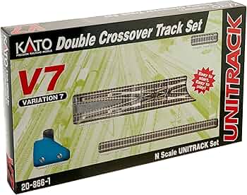 KATO UNITRACK まとめ売り カトー HV-4 HOユニトラック 電動ポイント6番 片渡りセット 3-114